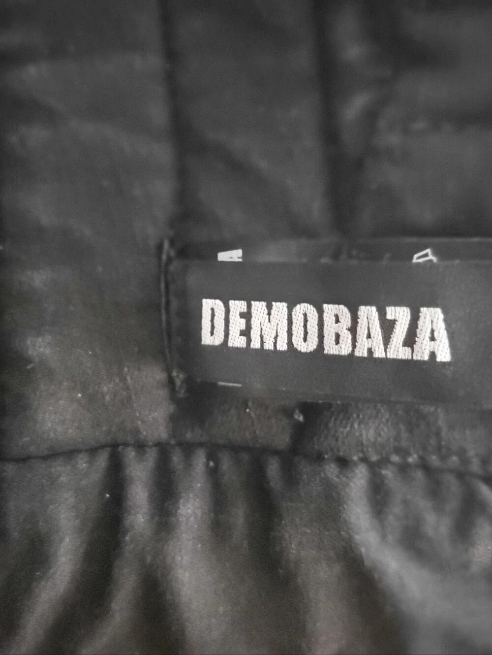 Demobaza Full Cloth Head Mask With Built In Glasses Zipper